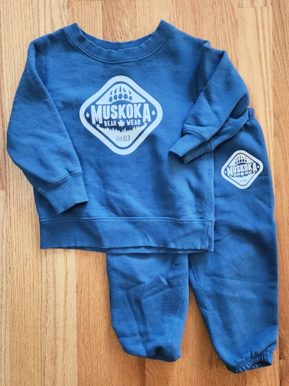 Muskoka Bear Wear Infant Sweatsuit